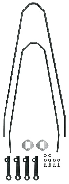 Edge AL 46 Aluminum Fender Set Fits 700c x 28-37 - Image 8